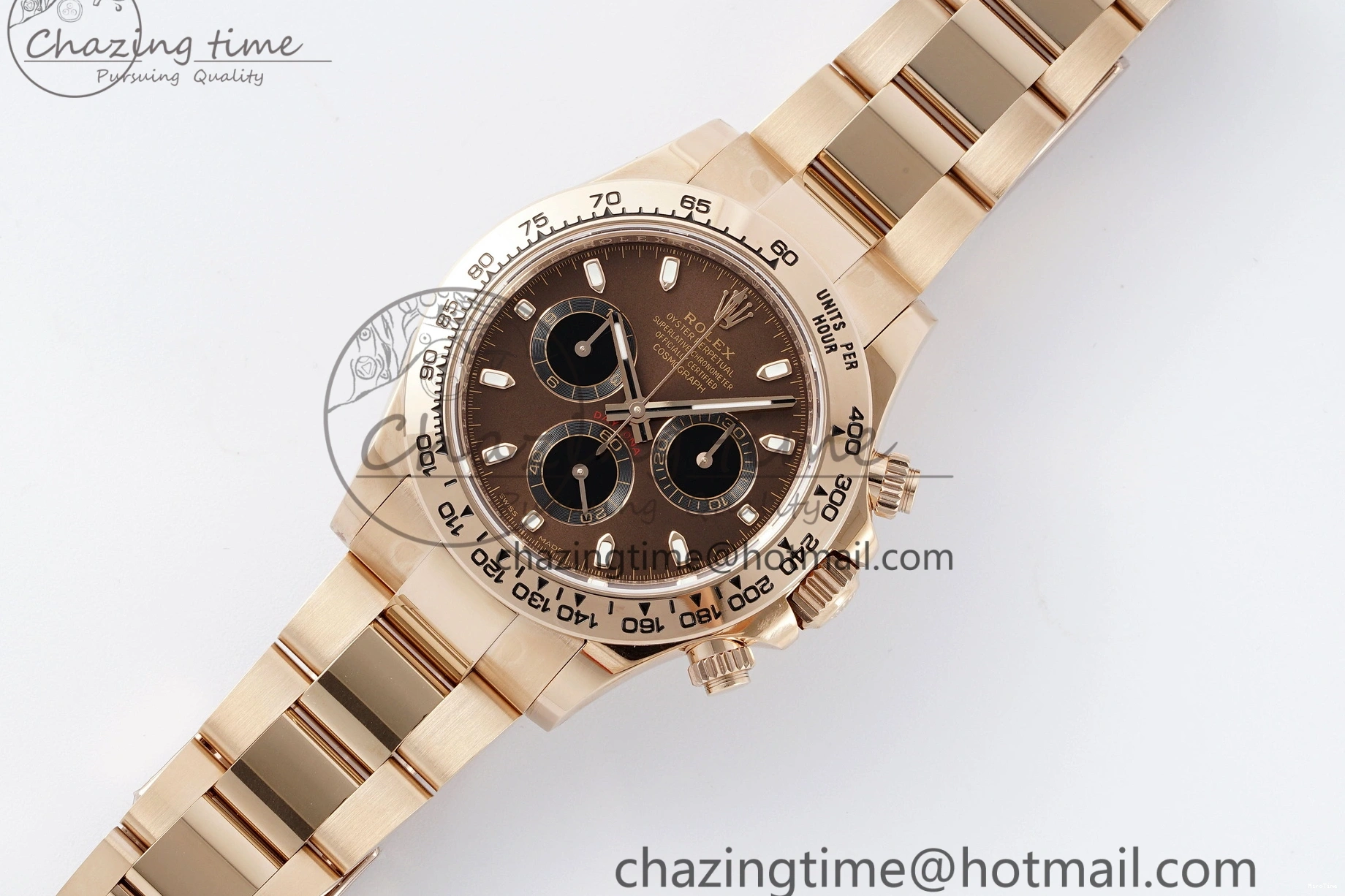 MiroTime 0515 Daytona 116505 BTF 1:1 Best Edition Brown Dial on RG Bracelet SA Original 2117